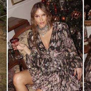 Kari Lurex Short Dress